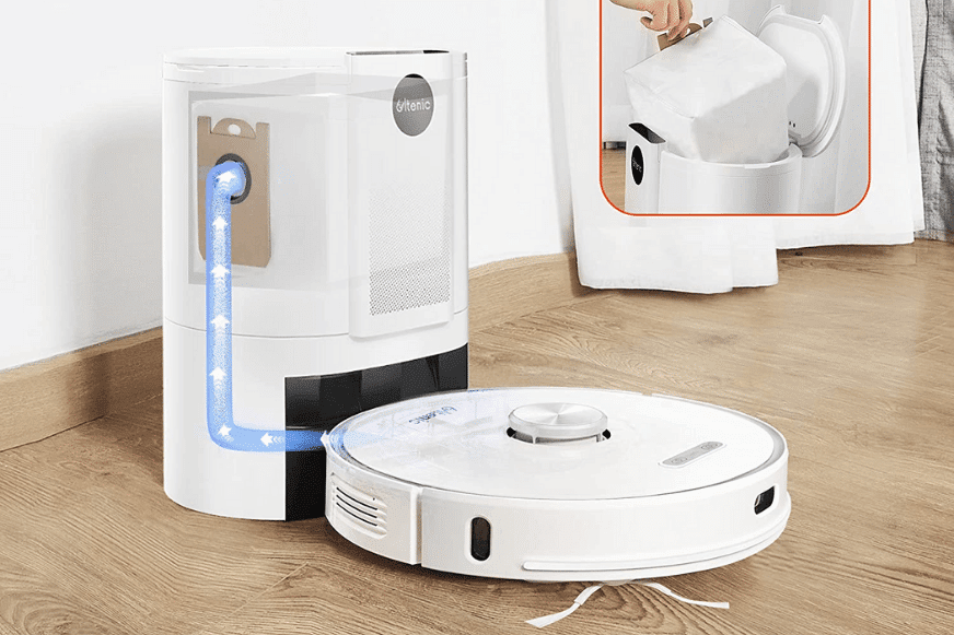 ultenic t10 station vidange automatique processus